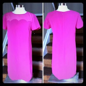 Ann Taylor Hot pink mini Dress